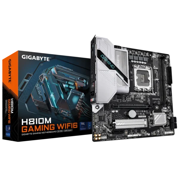 Mother GIGABYTE H810M Gaming WIFI 6 DDR5 - LGA 1851