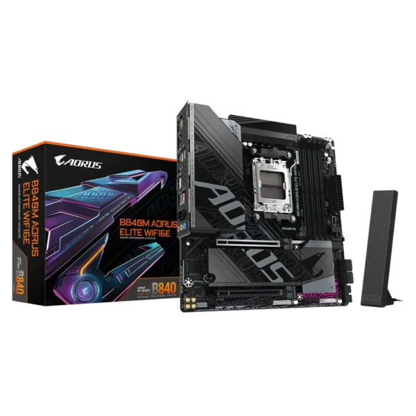 Mother GIGABYTE B840M Aorus Elite WIFI 6e DDR5 - AM5