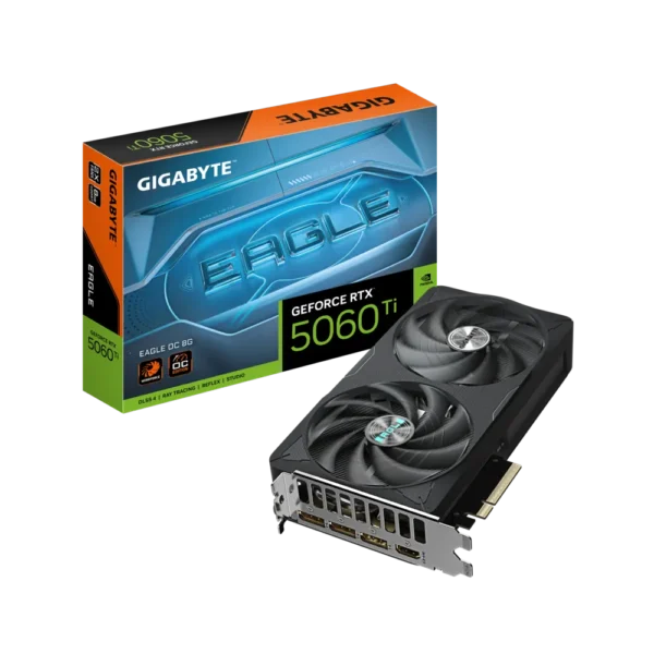 Placa de Video GIGABYTE GeForce RTX 5060 Ti Eagle OC 8GB