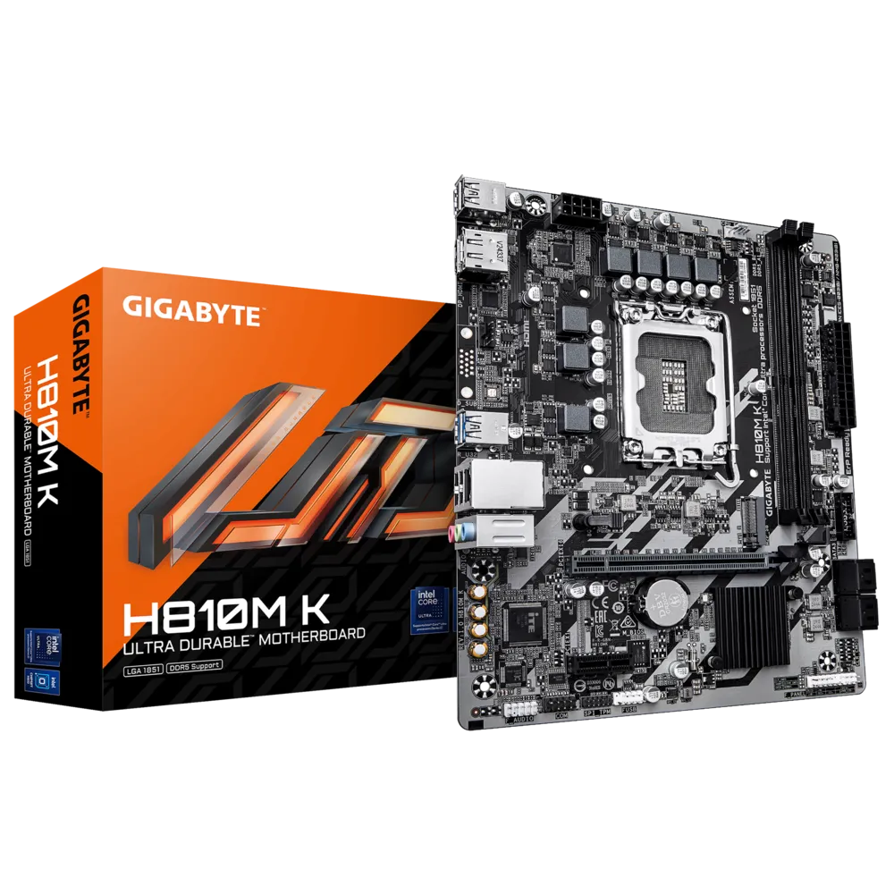 MOTHER GIGABYTE H810M K DDR5 - LGA 1851
