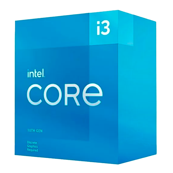 Micro Procesador INTEL Core i3 10105F S/Video C/Cooler - LGA1200