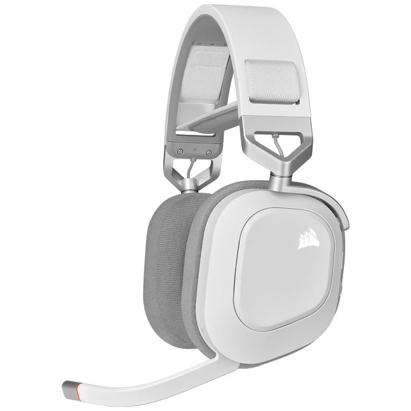 AURICULAR CORSAIR HS80 RGB WIRELESS SPATIAL AUDIO WHITE