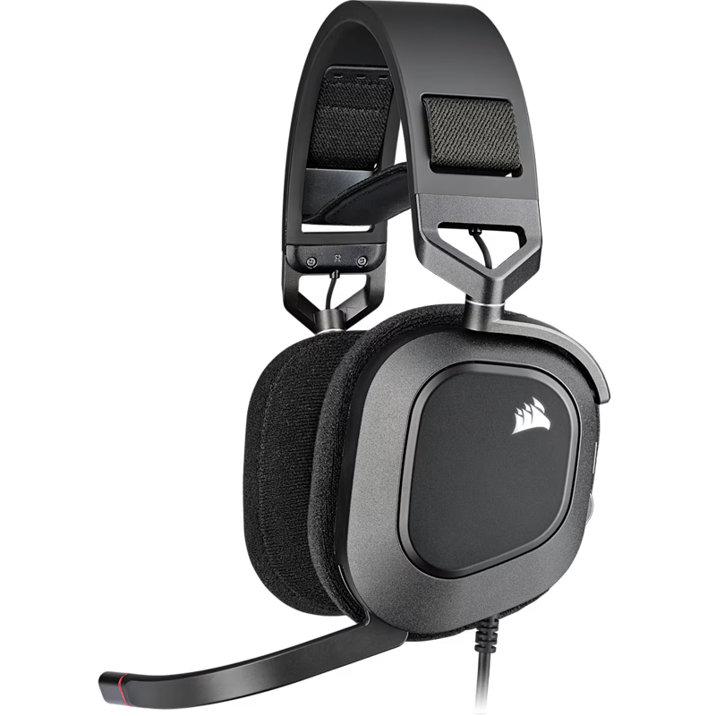 Auricular CORSAIR HS80 RGB USB Carbon