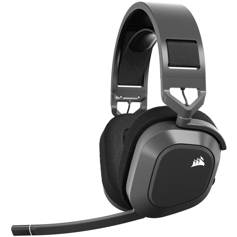 Auricular CORSAIR HS80 MAX Wireless Gris Acero