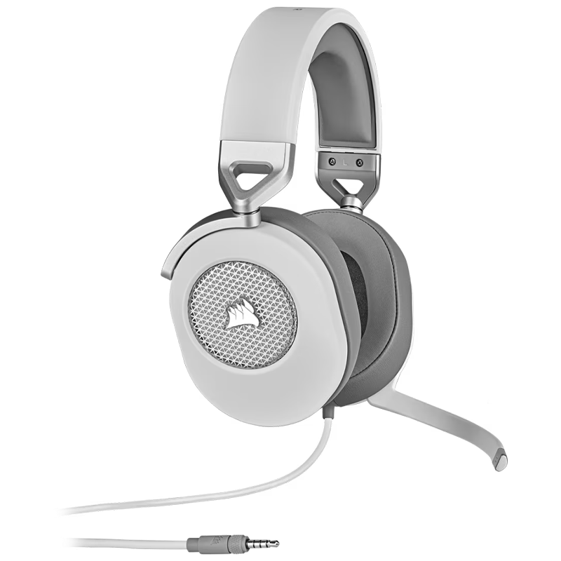 AURICULAR CORSAIR HS65 GAMING SURROUND 7.1 WHITE