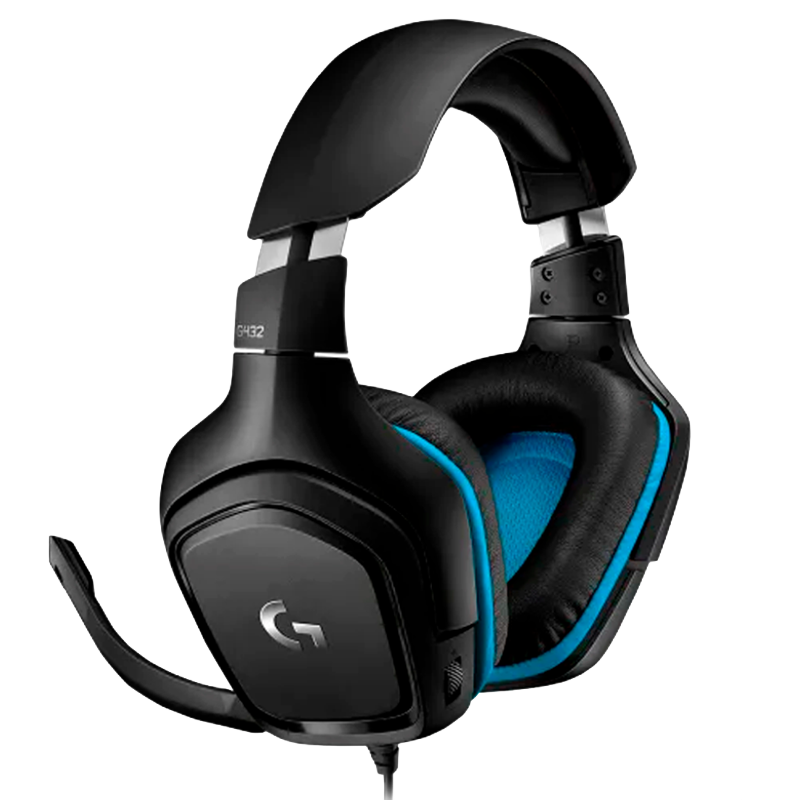 Auricular LOGITECH G432 7.1 Negro 981-000769
