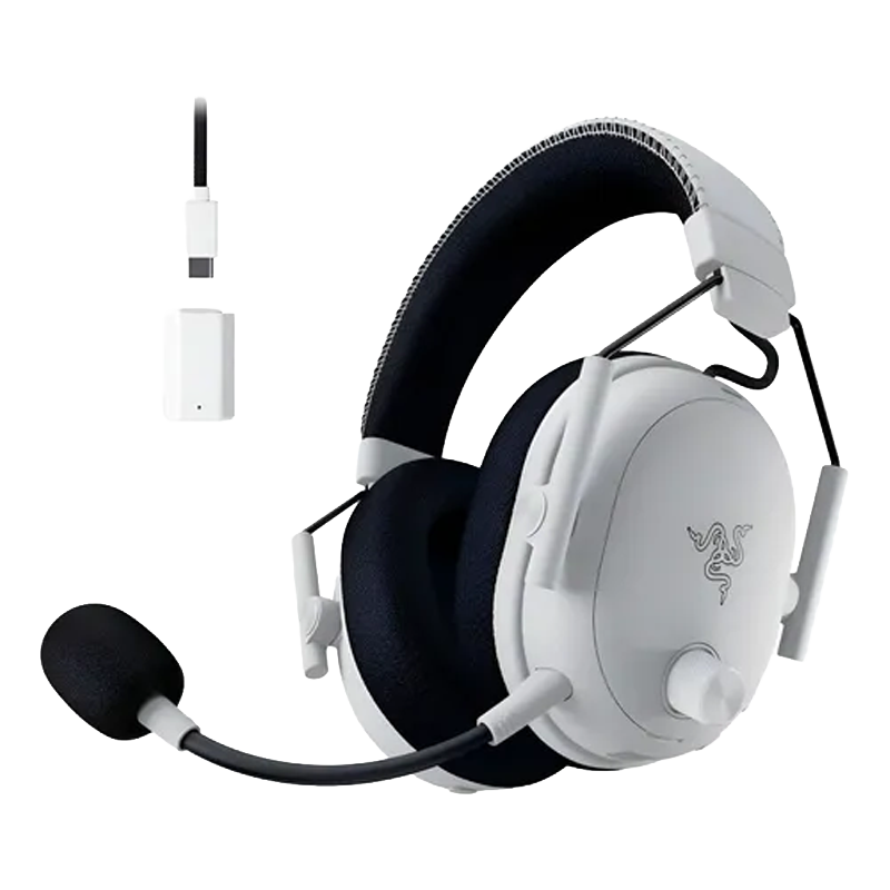 AURICULAR RAZER BLACKSHARK V3 PRO WHITE HYPERSPEED WIRELESS BT ANC THX