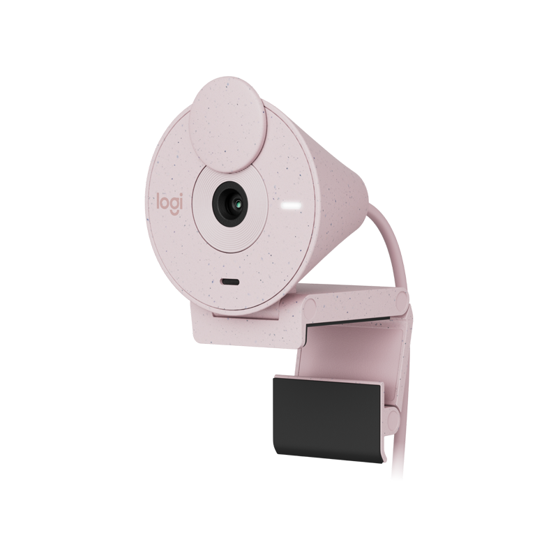 WEB CAM LOGITECH BRIO 300 ROSE FULL HD 960-001446