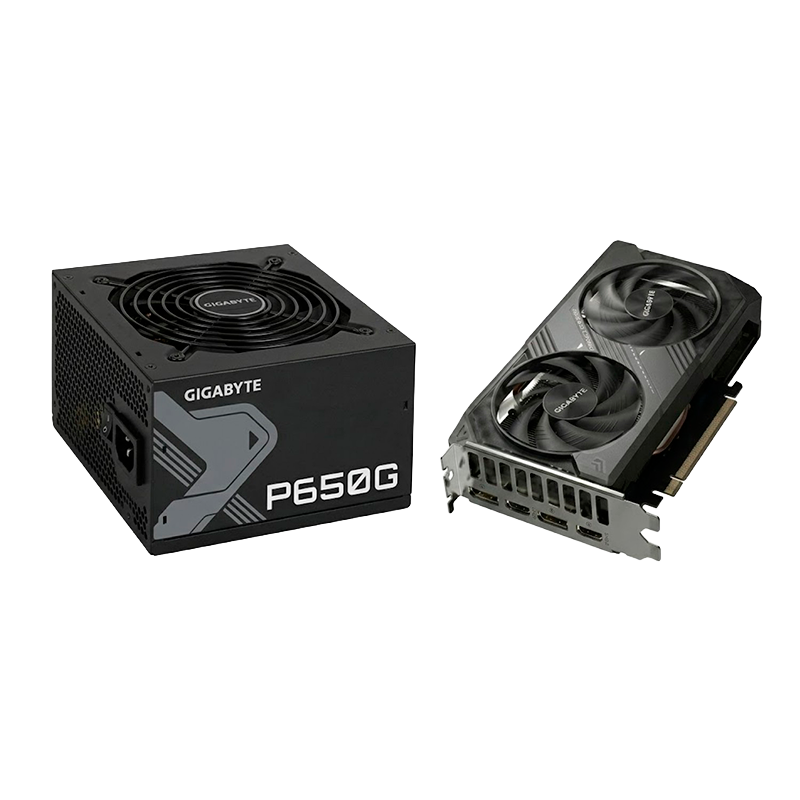 Combo Actualizacion FUENTE 650W 80+ Gold + RTX 5050 Windforce OC 8GB