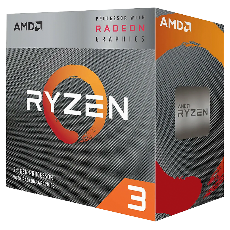 MICRO PROCESADOR AMD RYZEN 3 3200G 4.0 GHZ TURBO C/COOLER - AM4