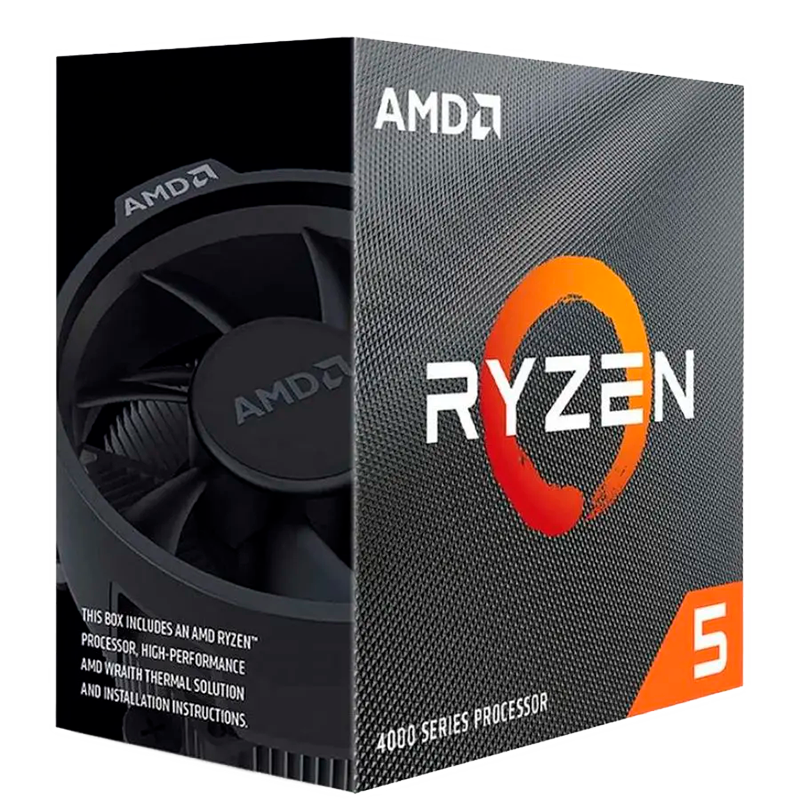 Micro Procesador AMD Ryzen 5 4500 4.1 GHz Turbo C/Cooler - AM4