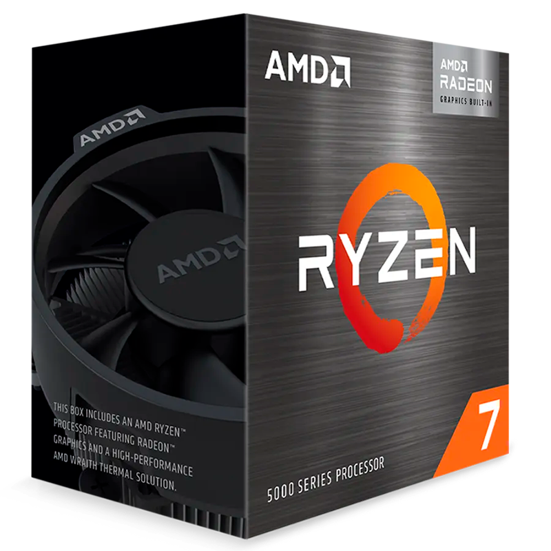 MICRO PROCESADOR AMD RYZEN 7 5700G 4.6 GHZ TURBO C/COOLER - AM4