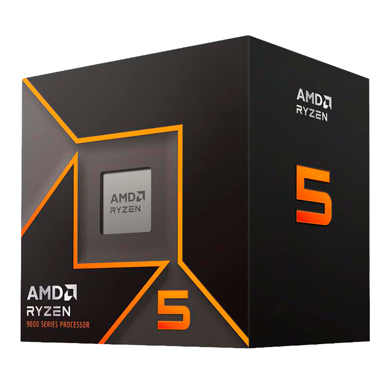 Micro Procesador AMD Ryzen 5 9600 5.2 GHz Turbo C/Cooler - AM5