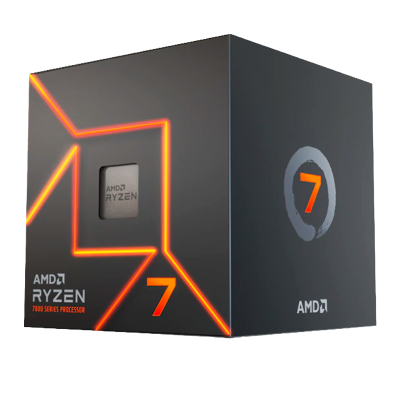Micro Procesador AMD Ryzen 7 7700 5.3 GHz Turbo C/Cooler - AM5