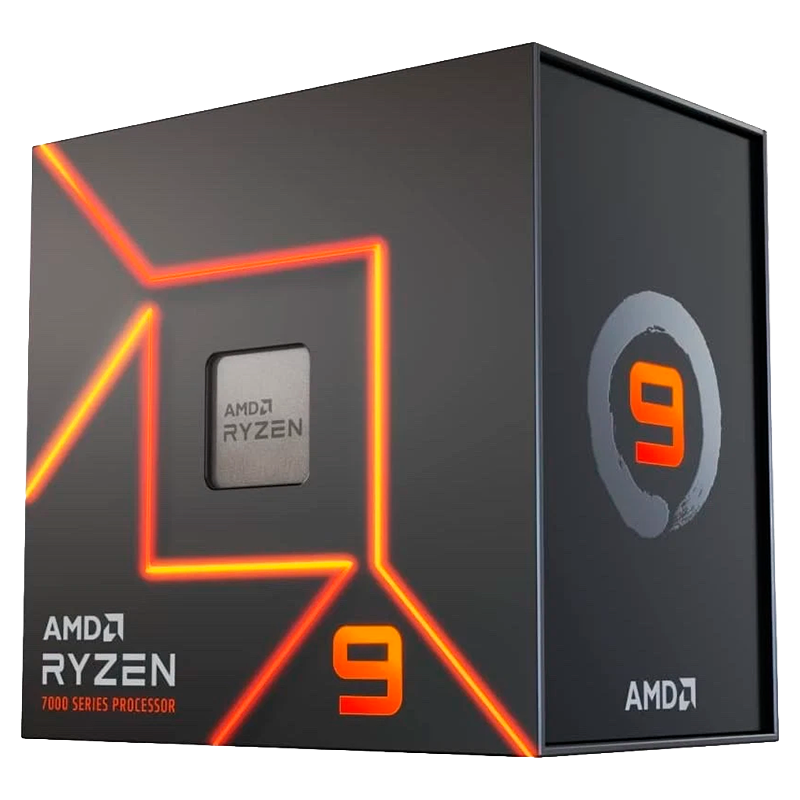 MICRO PROCESADOR AMD RYZEN 9 7900X 5.6 GHZ TURBO S/COOLER - AM5