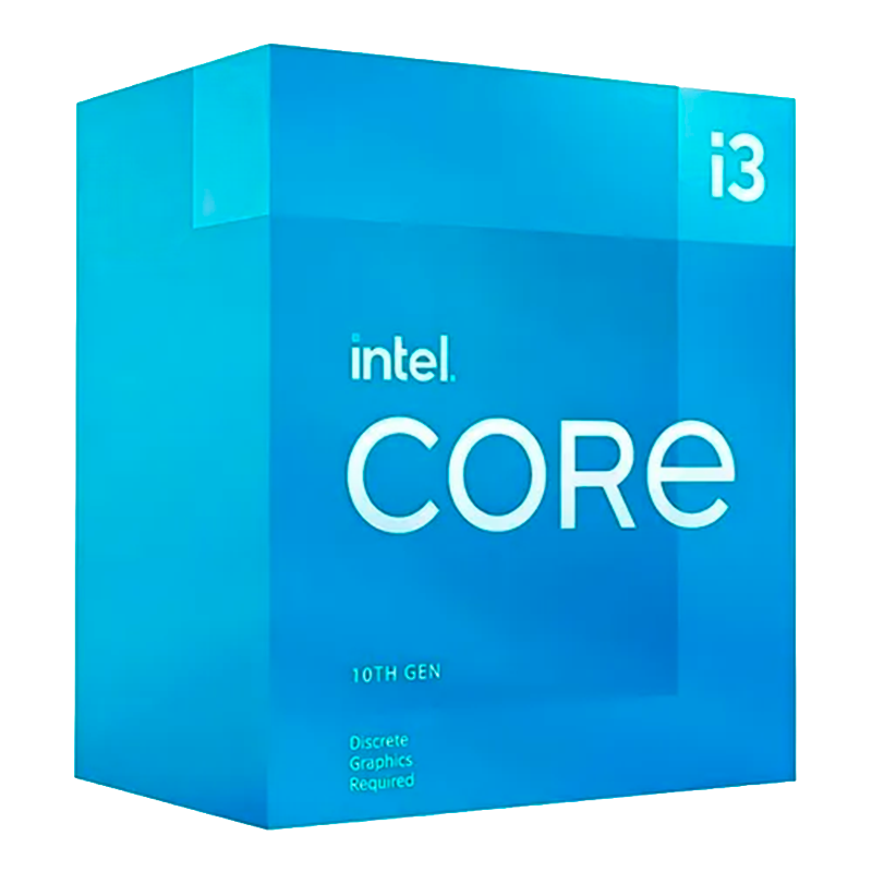 Micro Procesador INTEL Core i3 10105F S/Video C/Cooler - LGA1200