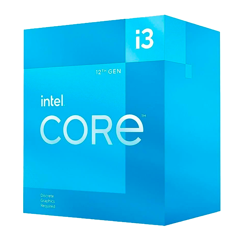 Micro Procesador INTEL Core i3 12100F S/Video C/Cooler - LGA1700