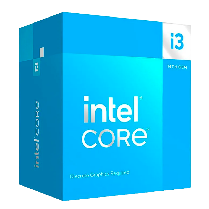 MICRO PROCESADOR INTEL CORE I3 14100F S/VIDEO C/COOLER - LGA1700