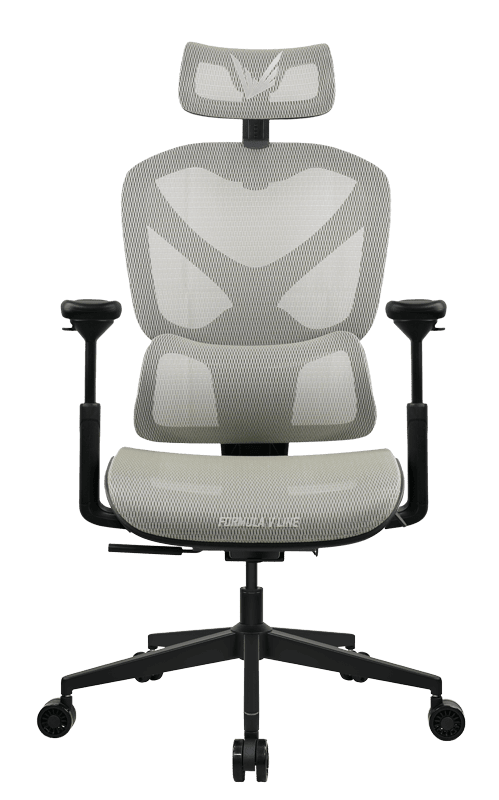 SILLA GAMER FORMULA V ERGOLUX 5 MESH LIGHT GREY