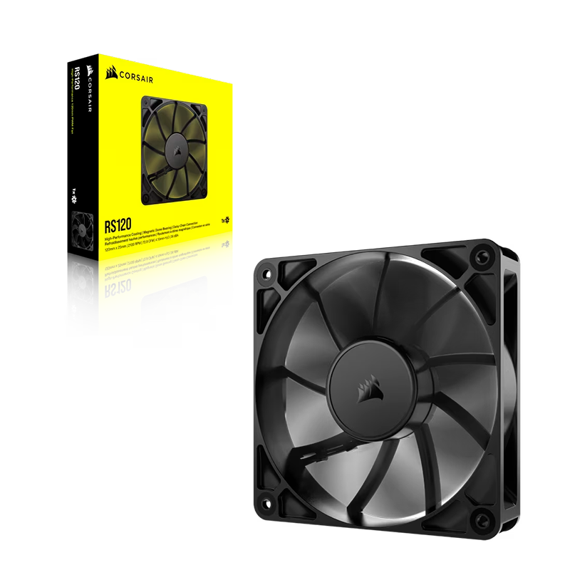 FAN COOLER CORSAIR RS120 BLACK 120MM