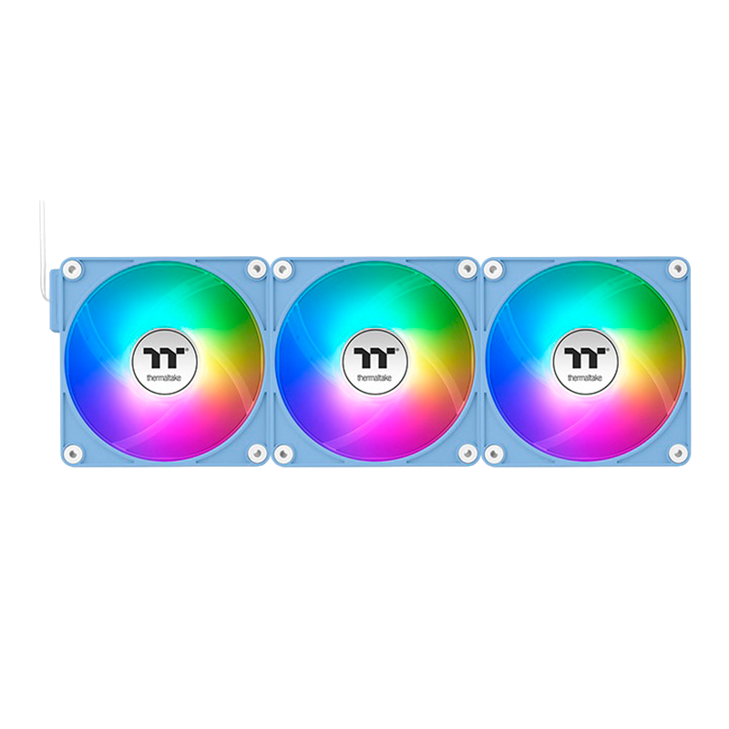 FAN Cooler THERMALTAKE CT120 EX ARGB Pack x3 Hydrangea Blue 120MM