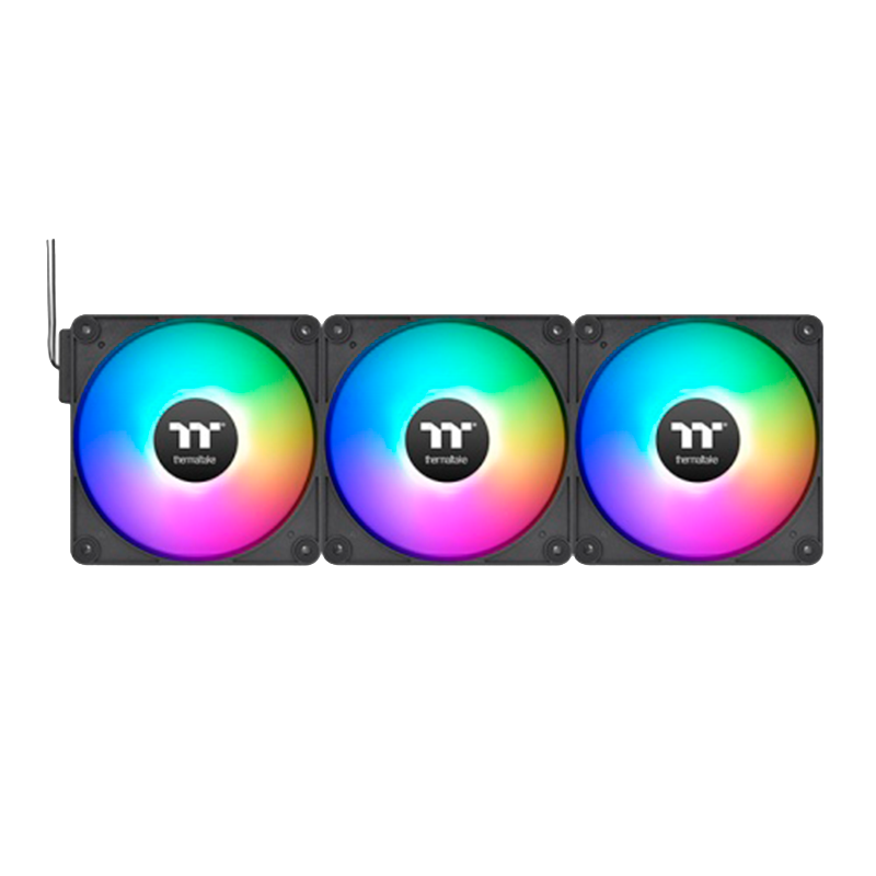 FAN Cooler THERMALTAKE CT120 EX ARGB Pack x3 Black 120MM