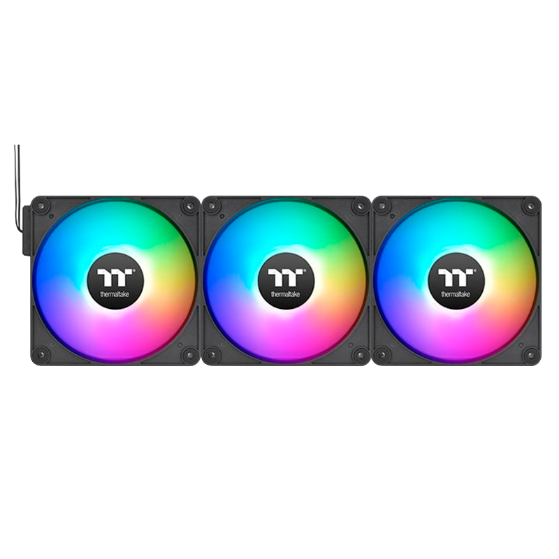 FAN Cooler THERMALTAKE CT120 EX Reverse ARGB Black Pack x3 120MM