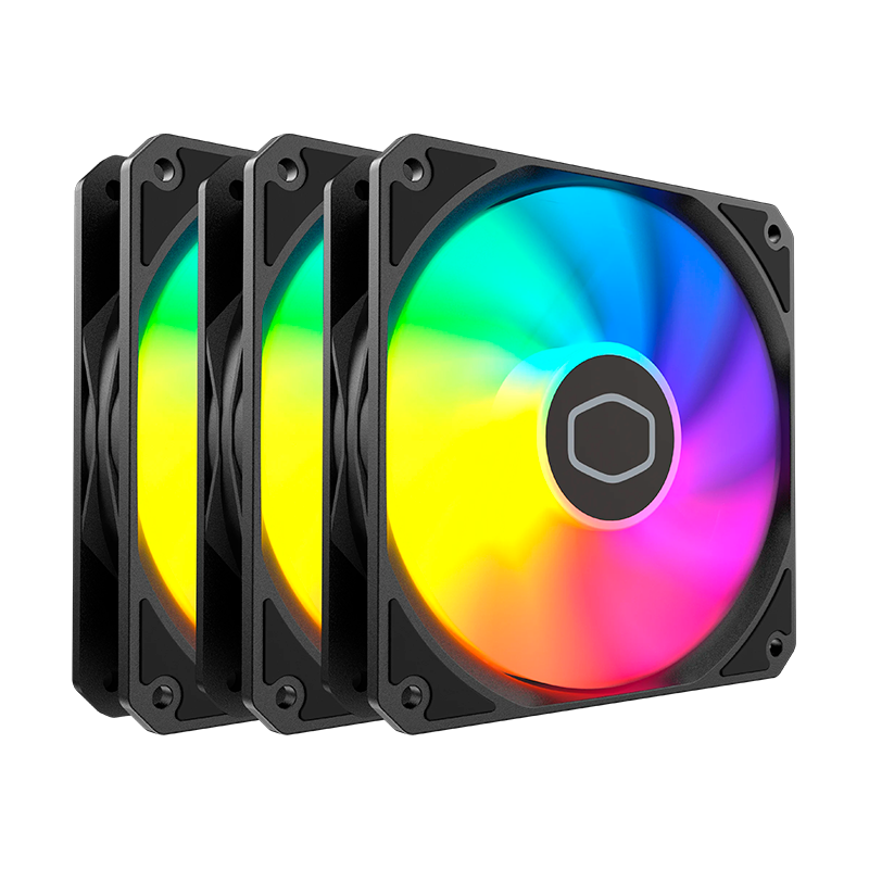 FAN Cooler COOLER MASTER MF120 Lite ARGB Black Pack x3 120MM