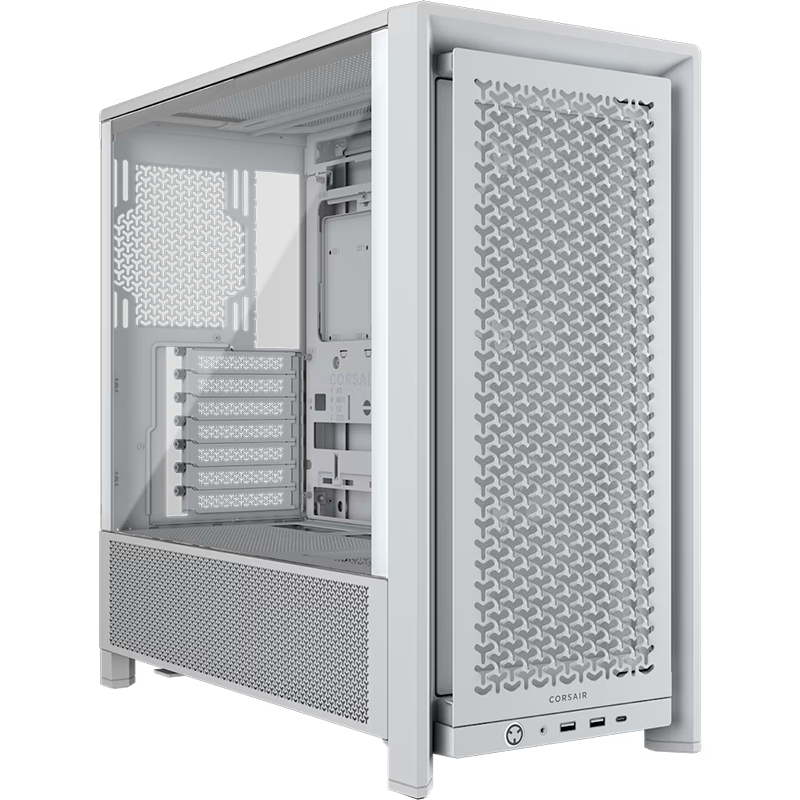 Gabinete CORSAIR 4000D Frame RS White x3 Fans
