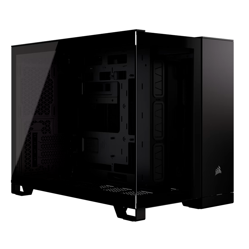 Gabinete CORSAIR 2500X TG Dual Chamber Black