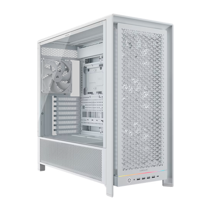 Gabinete CORSAIR 5000D Frame RS White x4 Fans