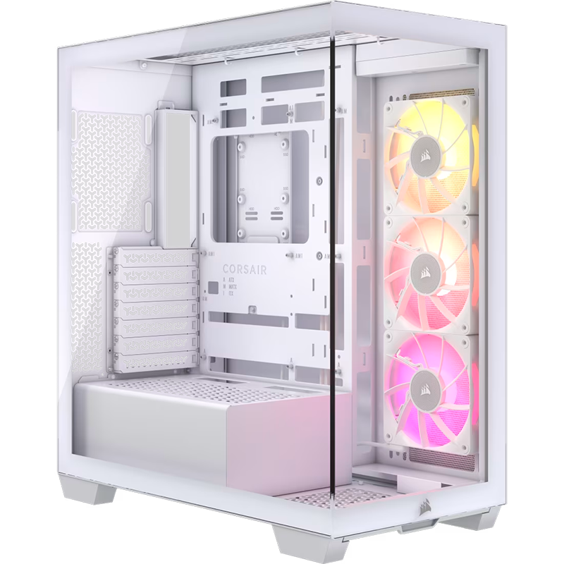 Gabinete CORSAIR 3500X White x3 Fans RGB