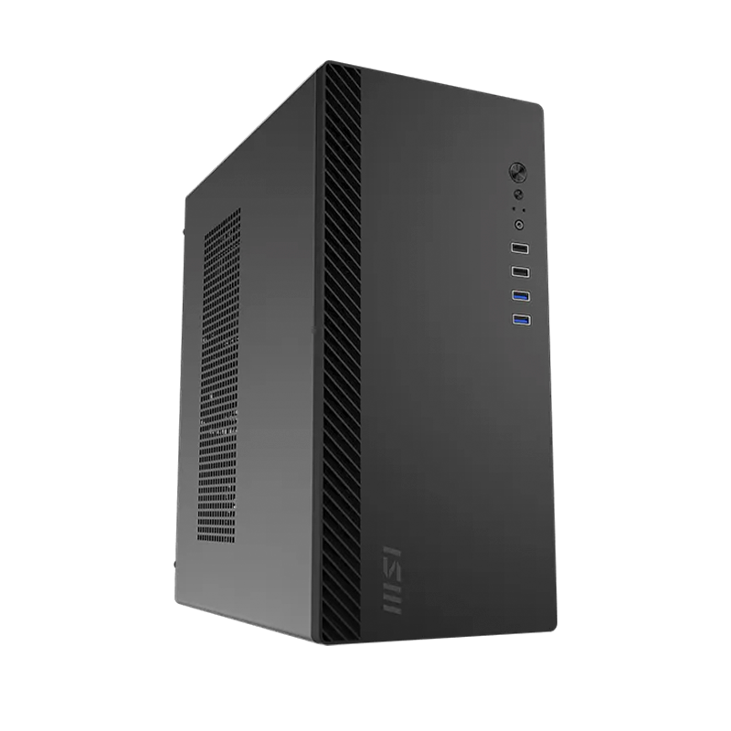 Gabinete MSI PRO M100P Shield Black M-ATX