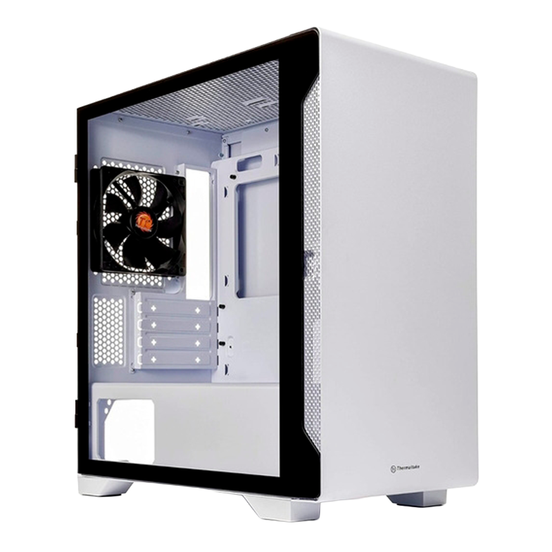 Gabinete THERMALTAKE S100 TG x1 Fan White