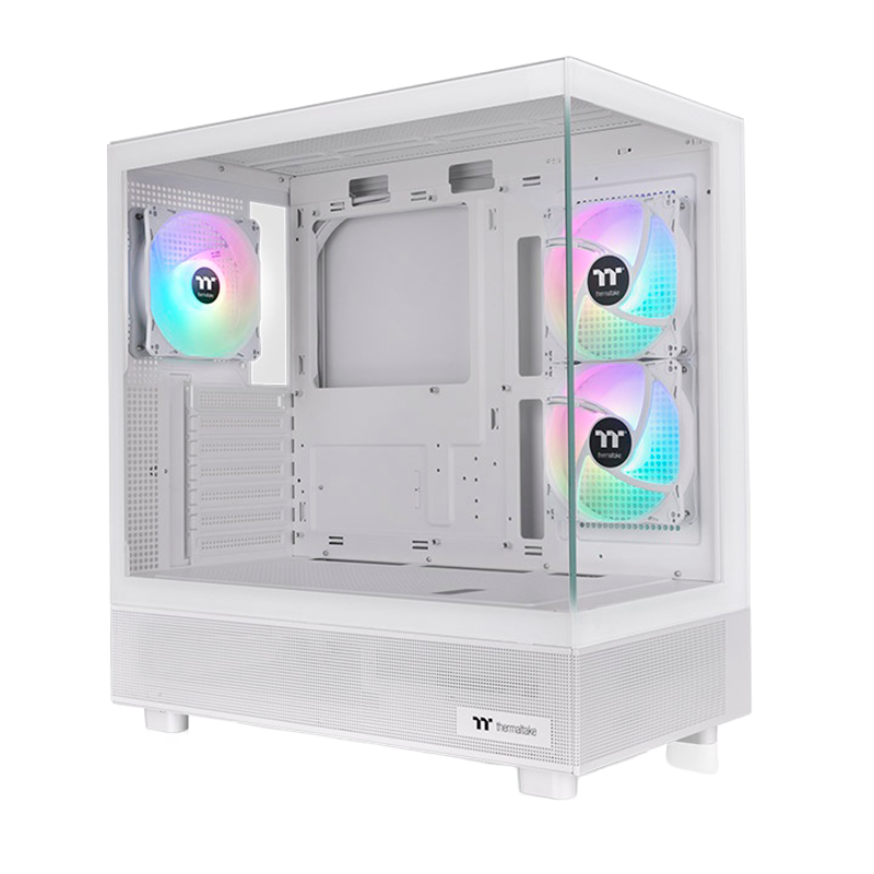 Gabinete THERMALTAKE View 270 Plus TG x3 Fans ARGB Snow White