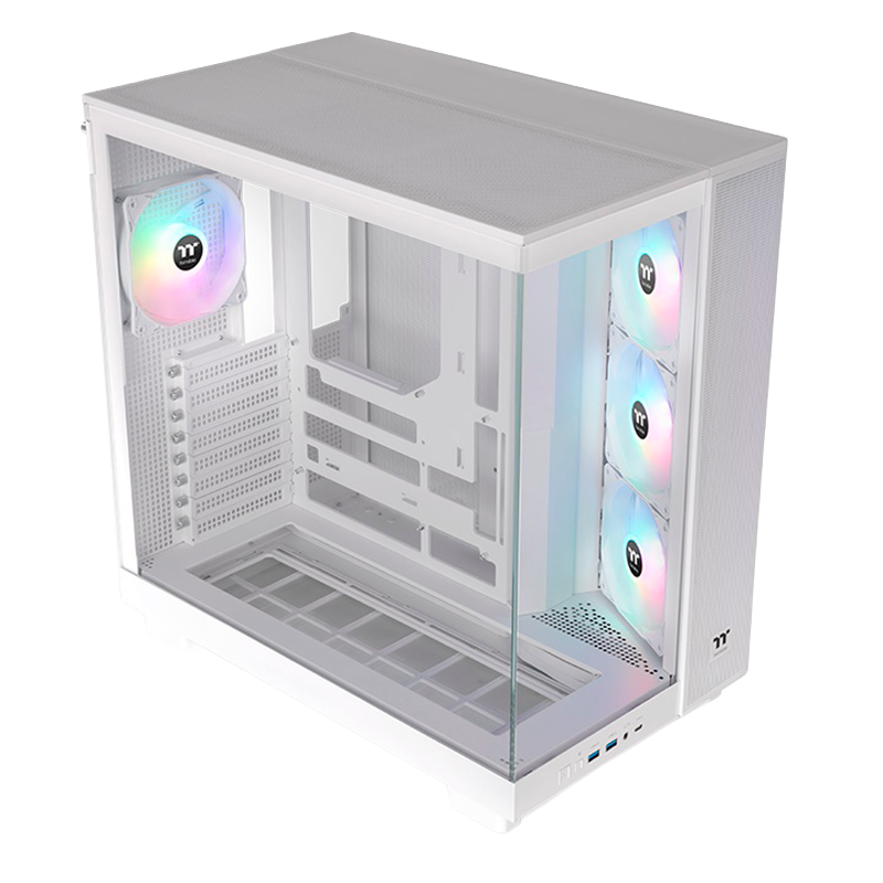 Gabinete THERMALTAKE View 380 XL x4 Fans ARGB Snow White