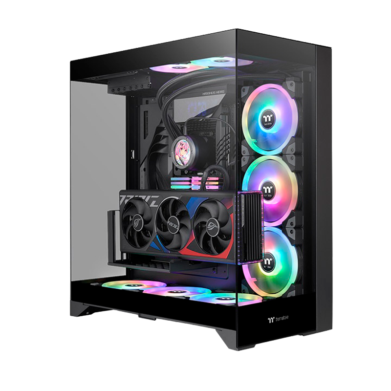 Gabinete THERMALTAKE CTE E550 TG E-ATX Black