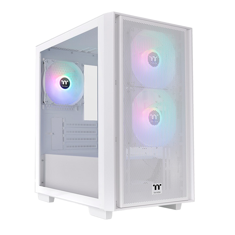 Gabinete THERMALTAKE Versa H16 TG x3 Fans ARGB Snow White