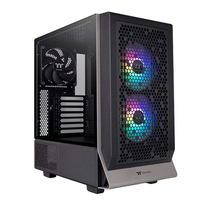 Gabinete THERMALTAKE Ceres 300 TG x2 Fans ARGB x1 Fan Black