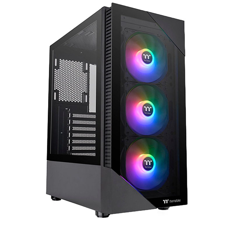 Gabinete THERMALTAKE View 200 TG x3 Fans ARGB Black