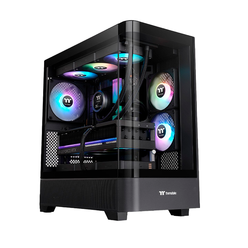 Gabinete THERMALTAKE View 290 TG x3 Fans ARGB Black