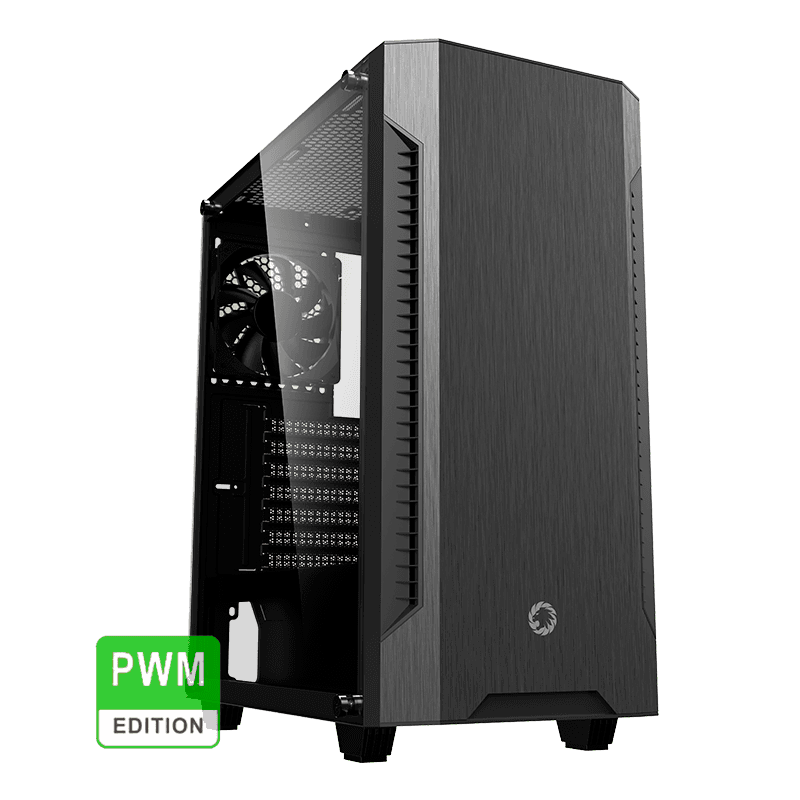 Gabinete GAMEMAX Fortress TG x3 Fans ATX