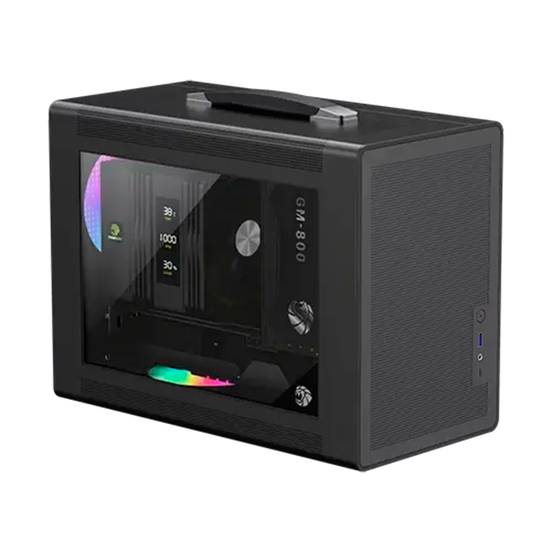 Gabinete GAMEMAX Spark Air BK M-ATX