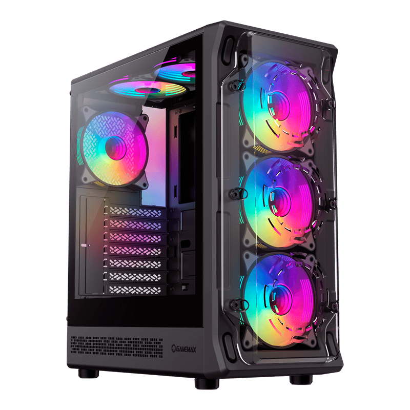 Gabinete GAMEMAX Starlight 2 AB x6 Fans ARGB E-ATX