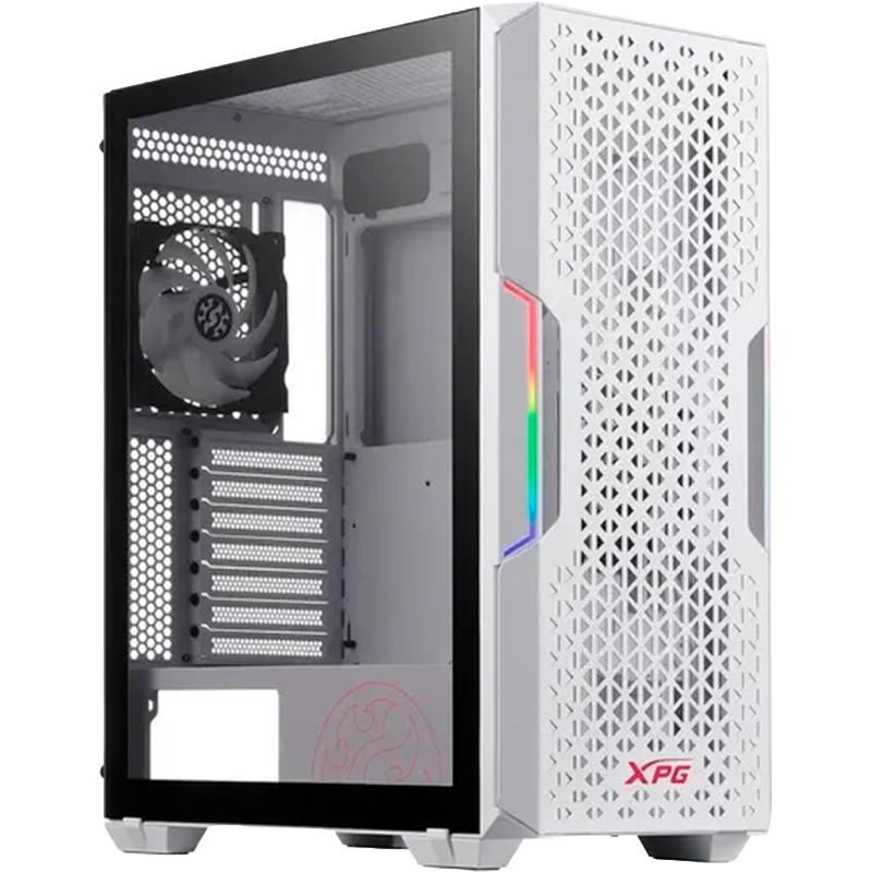 Gabinete ADATA XPG Starker Air Blanco x1 Fan ARGB x1 Fan