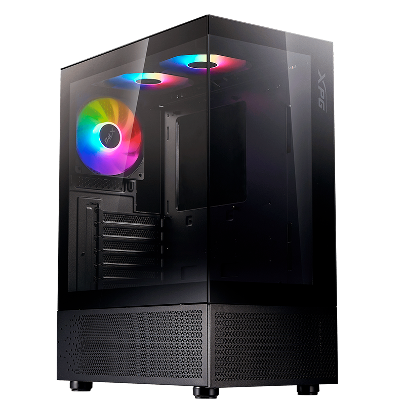 Gabinete ADATA XPG Invader X Mini Negro x5 Fans ARGB