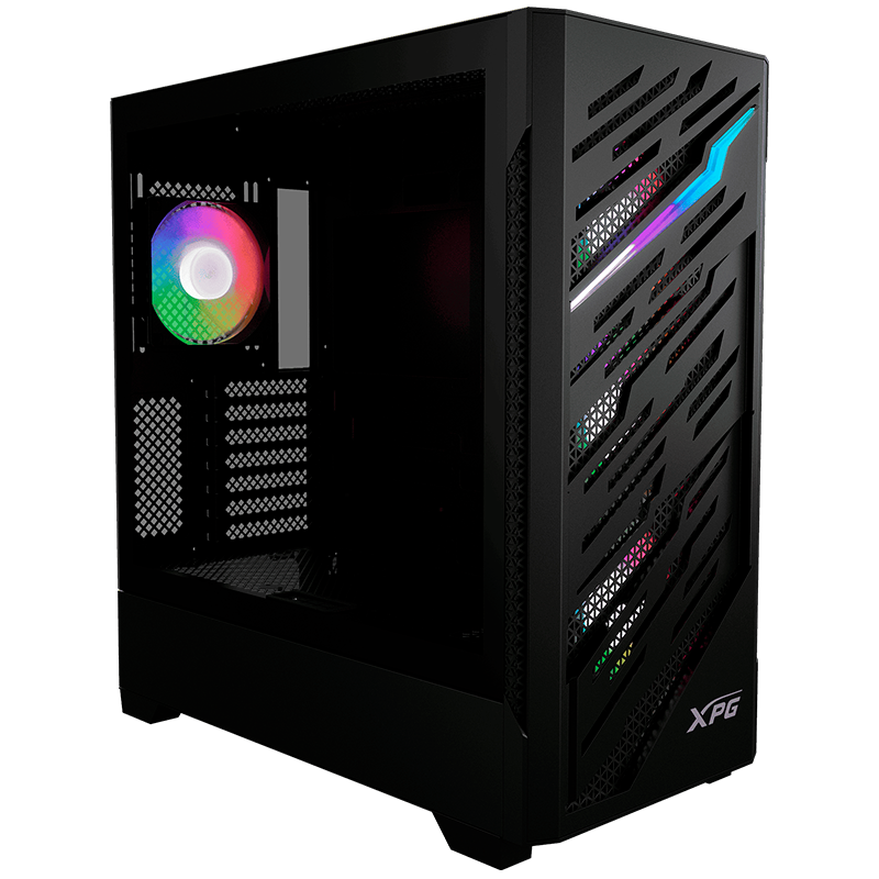 Gabinete ADATA XPG Starker Air BTF Blanco x4 Fans ARGB