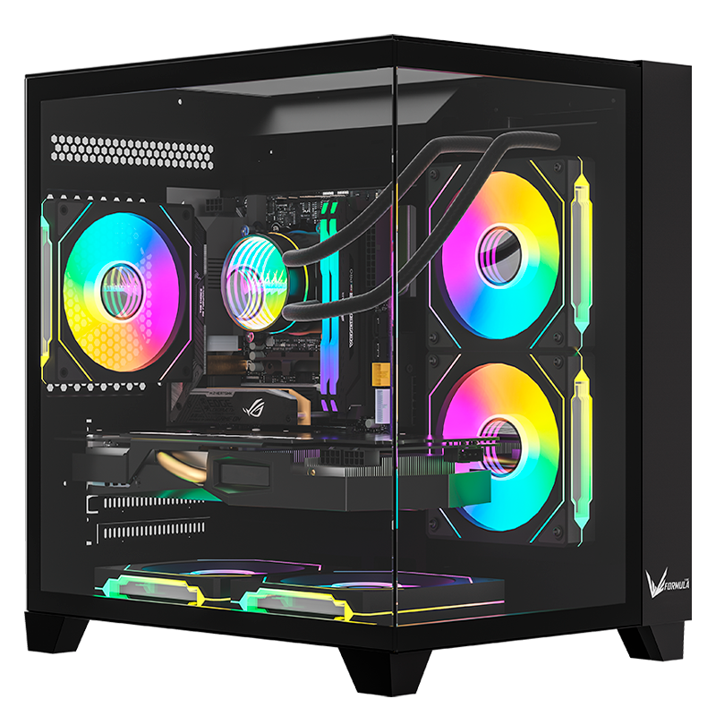 Gabinete FORMULA V Crystal Z9M Floe Black