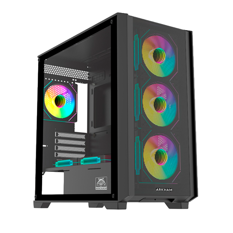 Gabinete ARKHAM Lotor x6 Fans ARGB M-ATX