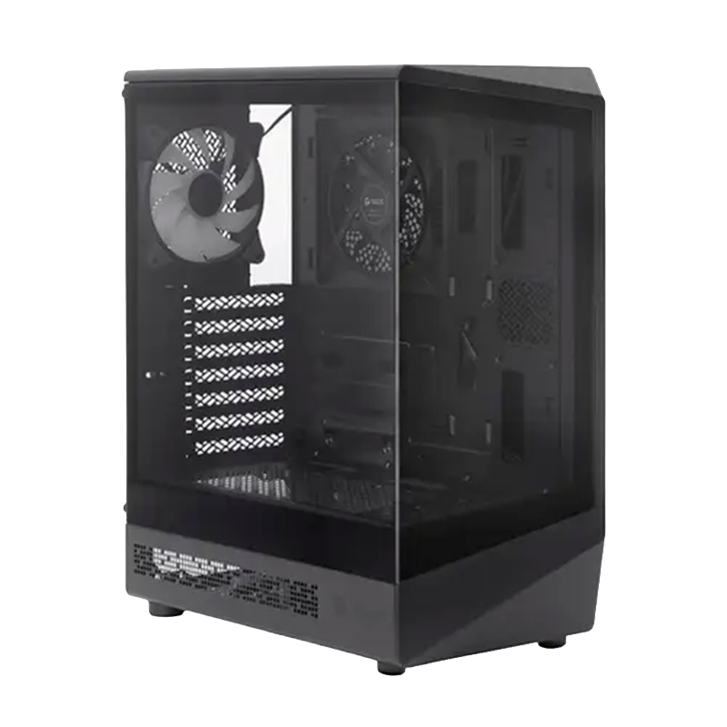 Gabinete TEROS TE-1321G Mid TG x3 Fans RGB